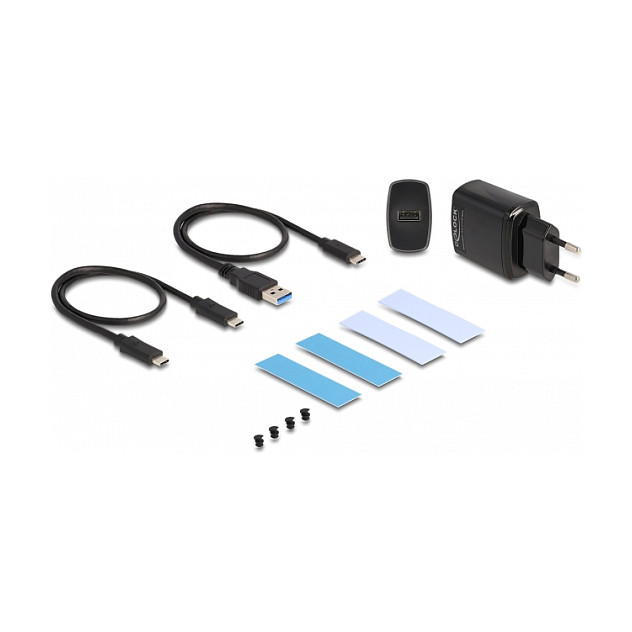 Vanjsko kućište DELOCK 42022 za 2x M.2 NVMe SSD (USB 3.2 Gen 2x2, RAID)-2