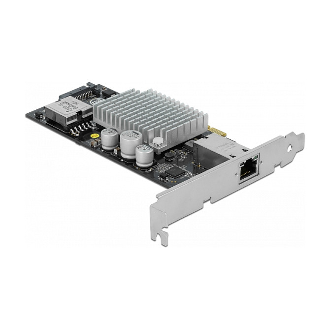 DELOCK PCI Express x4 mrežna kartica, 1x 10 Gigabit LAN RJ45, PoE+