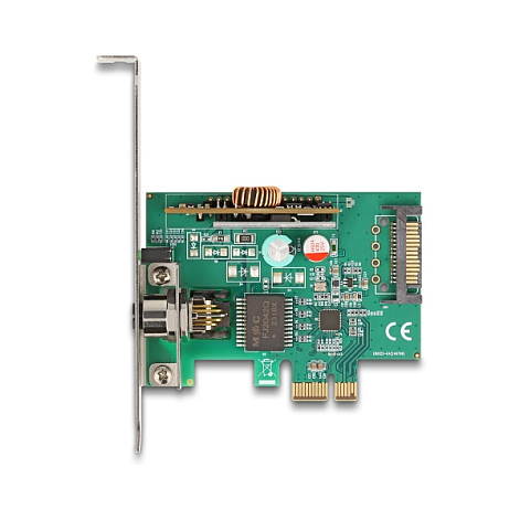Mrežna kartica DELOCK PCI Express x1 2.5 Gigabit LAN (1x M12, PoE+)-0