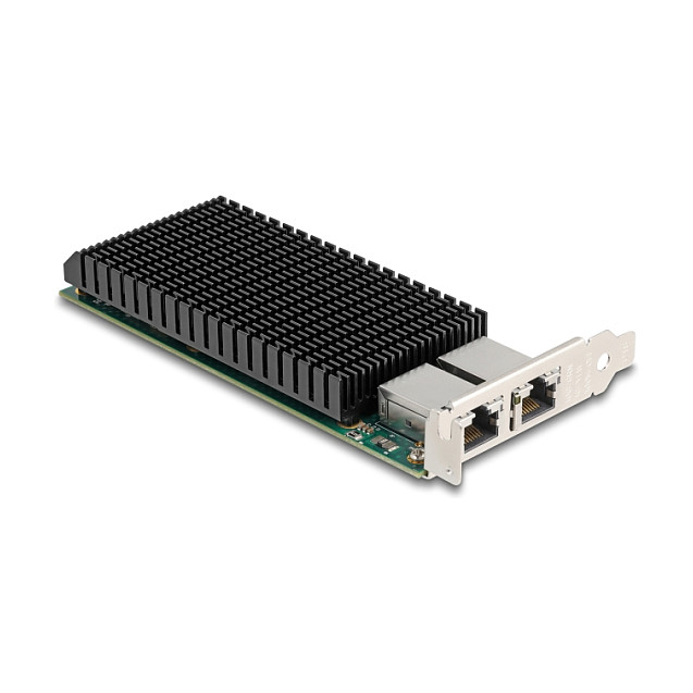 Mrežna kartica DELOCK PCI Express x8 2x 10 Gigabit LAN RJ45 (Intel X540)-1