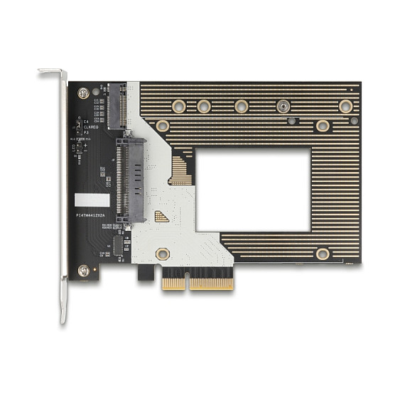 DELOCK PCIe 4.0 x4 adapter kartica za M.2 NVMe / U.2 SSD, 90854-2
