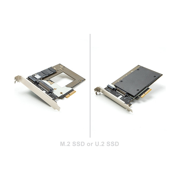 DELOCK PCIe 4.0 x4 adapter kartica za M.2 NVMe / U.2 SSD, 90854-4