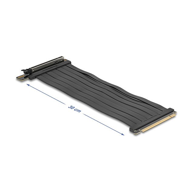 Delock PCIe 5.0 x16 Riser Kabel, 30 cm-1