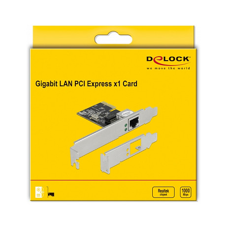 Mrežna kartica DELOCK PCI Express x1 Gigabit LAN (89189)-2