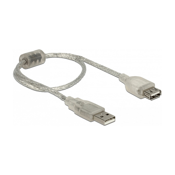Produžni kabel DELOCK USB 2.0 A-M na A-Ž, 0.3m-0