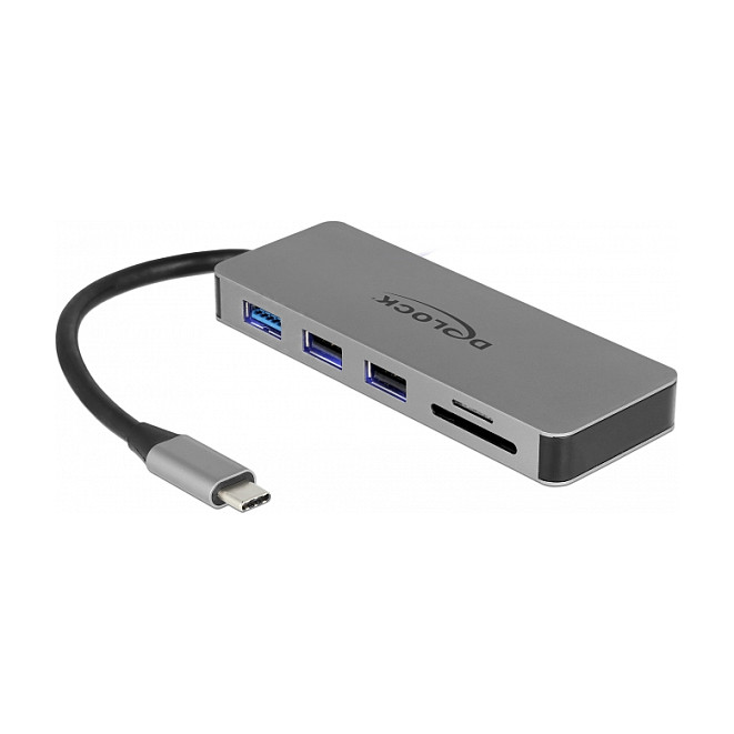 Docking stanica DELOCK USB-C za mobilne uređaje (4K HDMI, USB 3.0, SD, PD)