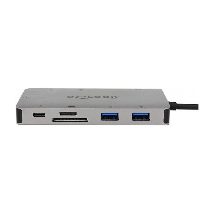 Priključna stanica DELOCK 87735 USB-C (4K HDMI, VGA, USB 3.1, LAN, SD, PD 3.0)-2