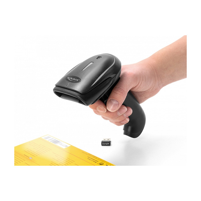 Čitač barkodova DELOCK 1D Laser (2.4 GHz, Bluetooth, USB)-4
