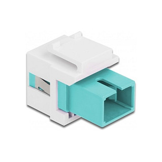 Delock Keystone Modul SC Simplex na SC Simplex Spojnica, aqua/bijela