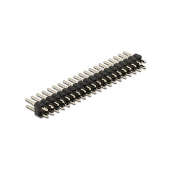 Konektor DELOCK 20-pinski 2.54mm dvoredni ravni (5 komada)-0