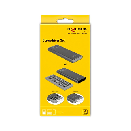 Set preciznih odvijača DELOCK 49-dijelni (64126)-4