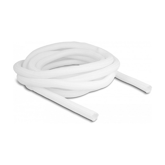Pleteni bužir DELOCK samozatvarajući 5 m x 16 mm bijela boja