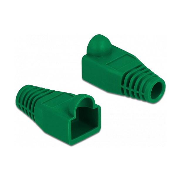 Zaštitna uvodnica DELOCK za RJ45 konektor (zelena boja, 20 komada)-1