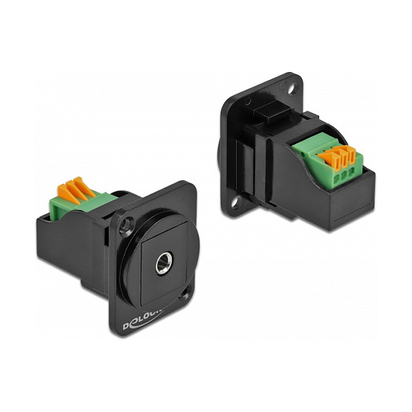 Delock D-Type Modul 3.5mm Stereo Jack na Terminalni Blok-0