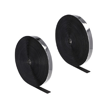 Samoljepljiva čičak traka DELOCK 25 m x 25 mm crna boja (20859)