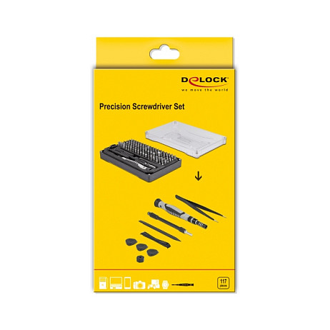 Set preciznih odvijača DELOCK 117-dijelni (64168)-5