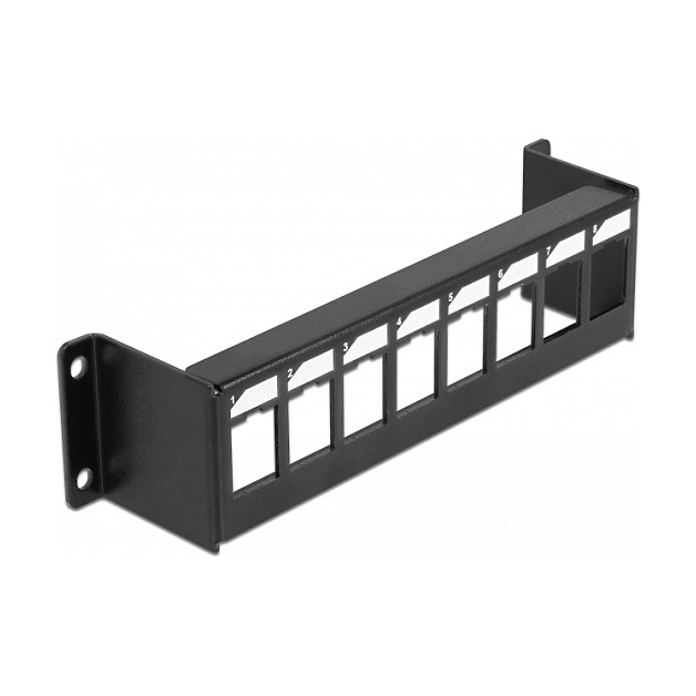 DELOCK Keystone nadžbukni panel, 8 portova-0