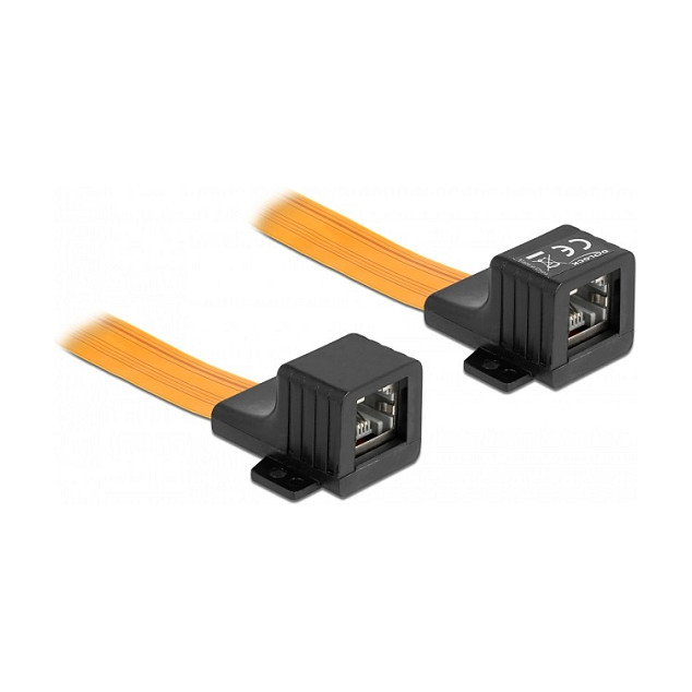 Adapter DELOCK RJ45 prozorski prolaz FPC 30 cm (Cat.6)-1