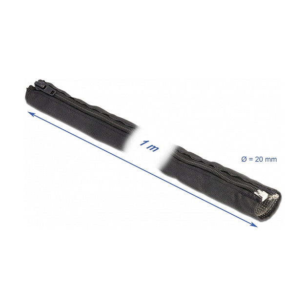 DELOCK pleteni bužir s patentnim zatvaračem i EMV zaštitom 1 m x 20 mm-2