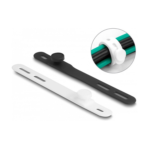 Set višekratnih vezica za kabele DELOCK 130 mm (10 komada)