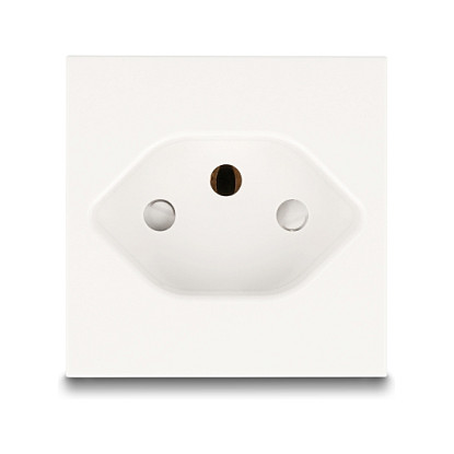 Modul utičnica DELOCK Easy 45 T13 (Švicarska), 45 x 45 mm bijela boja-1