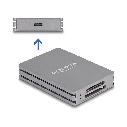 Čitač kartica DELOCK 91013 USB-C za SD i CFexpress Type A-1