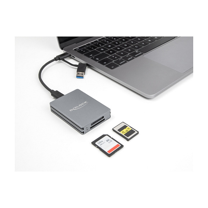 Čitač kartica DELOCK 91013 USB-C za SD i CFexpress Type A-3