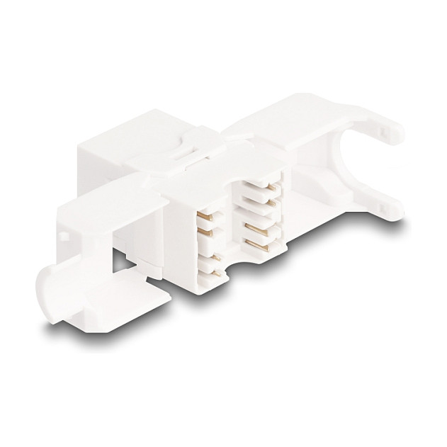 DELOCK Keystone Modul RJ45 (ž) Cat.6A UTP, 4 komada-2