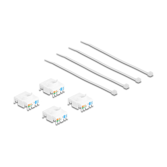 DELOCK Keystone Modul RJ45 (ž) Cat.6A UTP, 4 komada-3