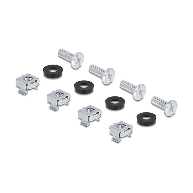 Set za montažu u rack DELOCK 67281 (2 komada, crna boja)-1
