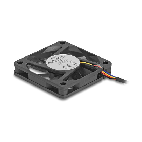 Ventilator DELOCK aksijalni 12V DC (60 x 60 x 10 mm)-1