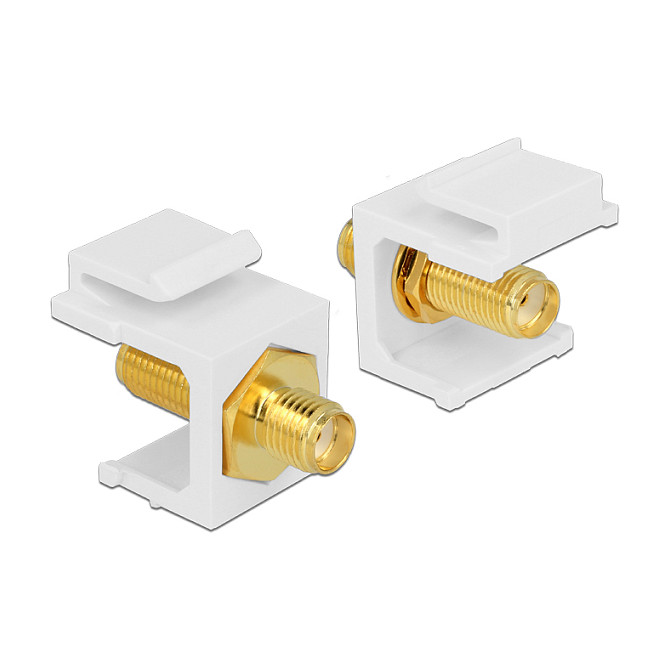 Delock Keystone Modul SMA (Ž) na SMA (Ž), bijeli-0