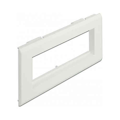 Nosač modula DELOCK Easy 45 za ugradbeni kanal (175 x 80 mm) bijela boja-0