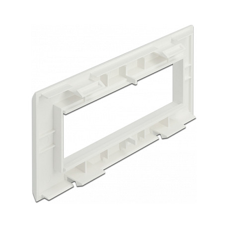 Nosač modula DELOCK Easy 45 za ugradbeni kanal (175 x 80 mm) bijela boja-1