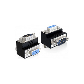 Adapter DELOCK D-Sub 9-pinski M/Ž kutni 90° (65266)