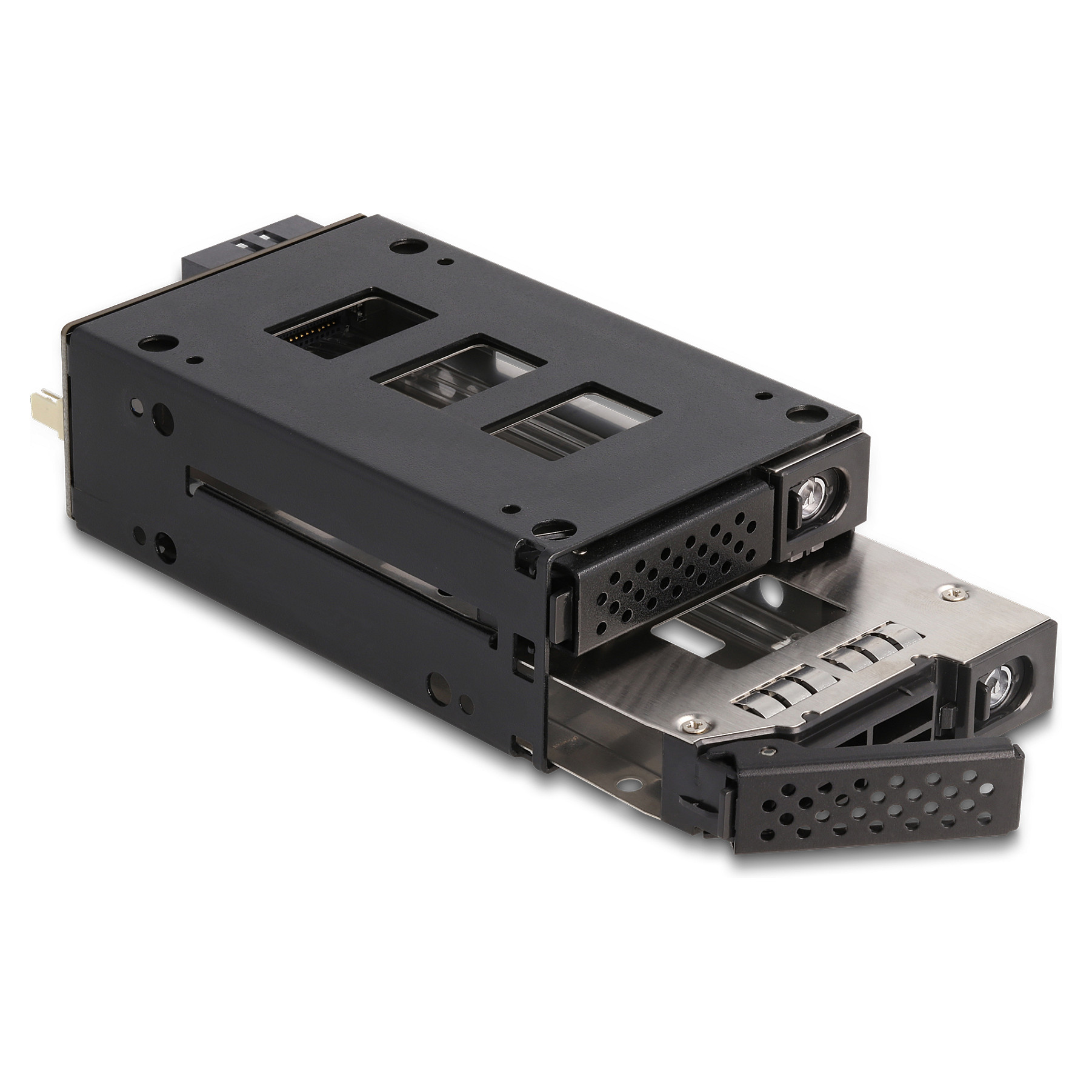 DELOCK mobilna ladica 47011 za 2 x 2.5″ U.2 NVMe SSD (5.25″ utor)-3