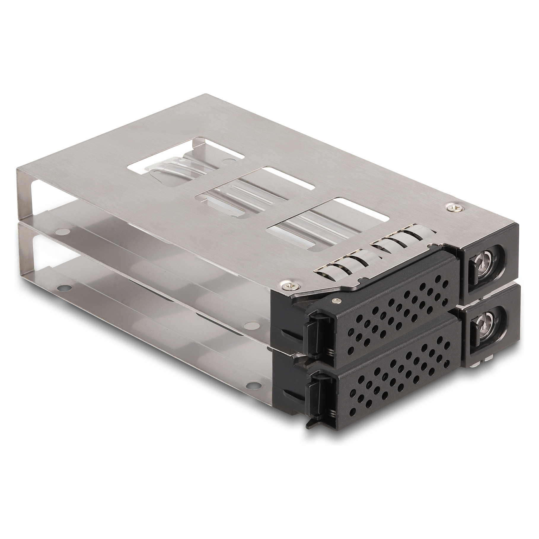 DELOCK mobilna ladica 47011 za 2 x 2.5″ U.2 NVMe SSD (5.25″ utor)-4