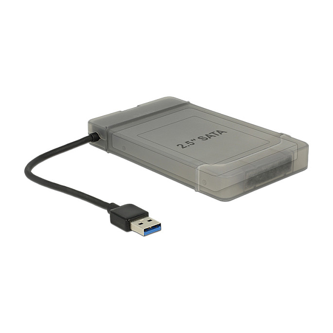 Adapter DELOCK USB 3.0 na SATA 22-pin s kućištem za 2.5" diskove