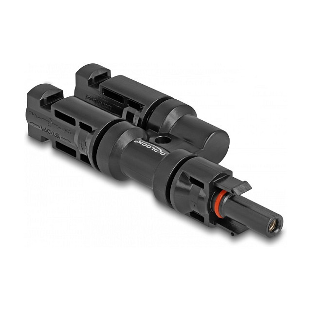 DELOCK Solarni Y-adapter 60023, 1x ženski na 2x muški konektor-1