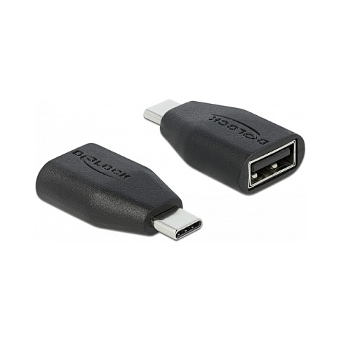 Adapter DELOCK USB Data Blocker (USB-C na USB-A) 66528-0