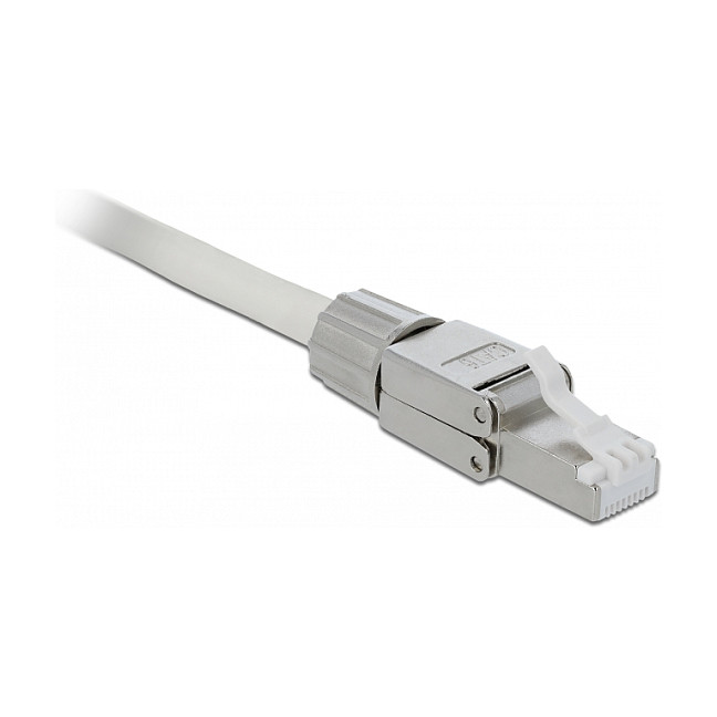 Konektor DELOCK RJ45 Cat.6 STP (montaža bez alata)-2