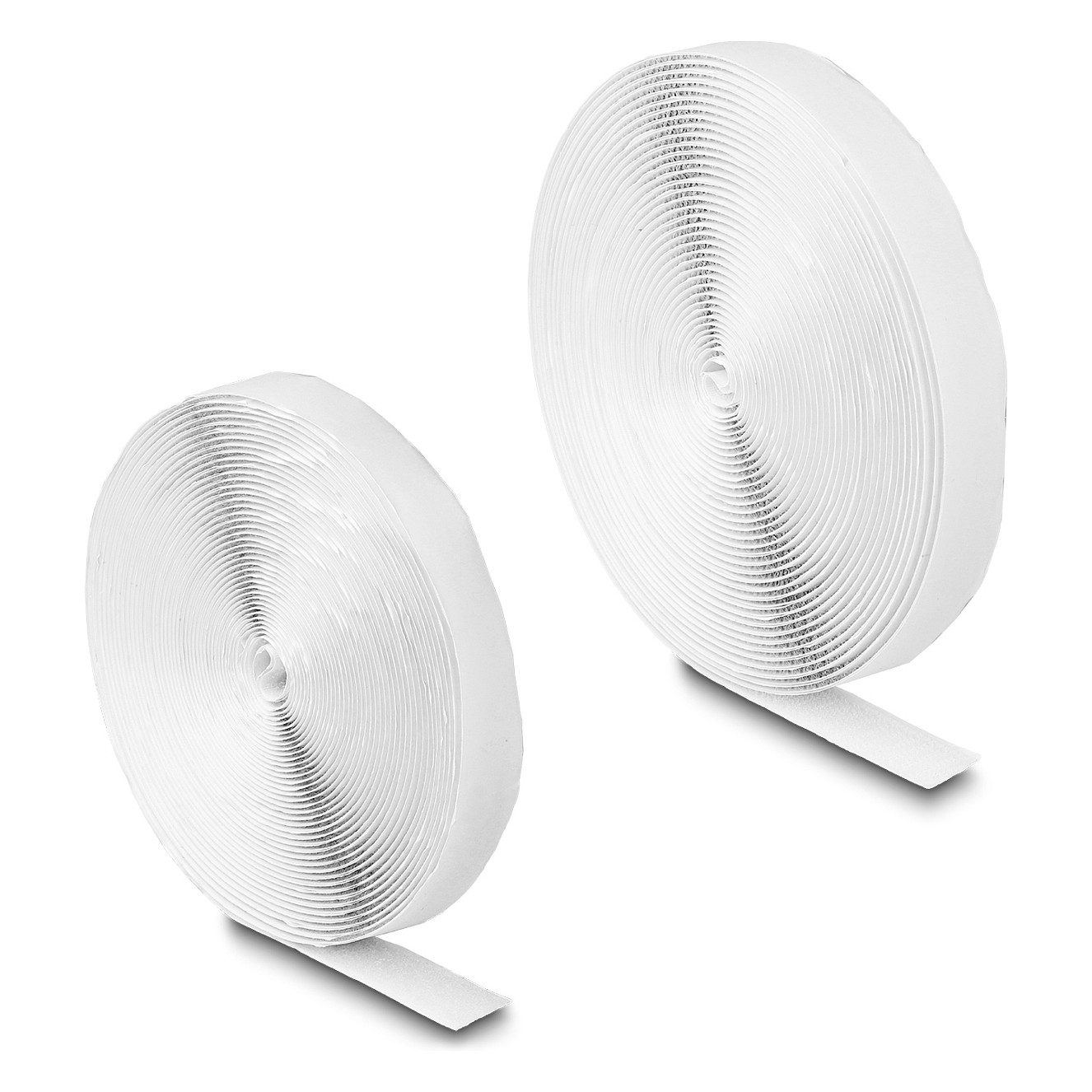 DELOCK samoljepljiva čičak traka 10 m x 20 mm bijela boja