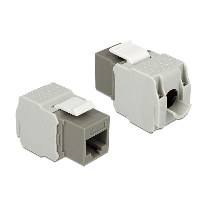 Delock Keystone Modul RJ45 na LSA Cat.6 UTP sivi (86342)
