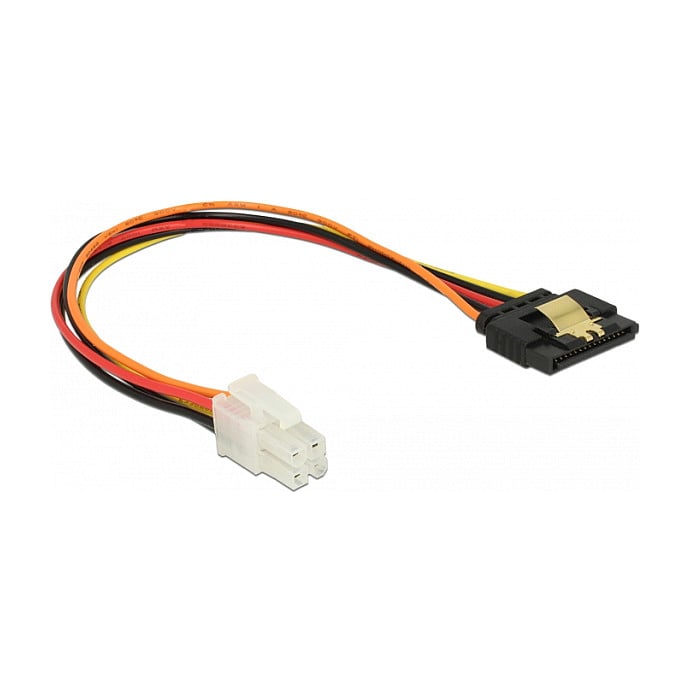 Delock Kabel za napajanje P4 4-pin (M) na SATA 15-pin (Ž), 20 cm-0