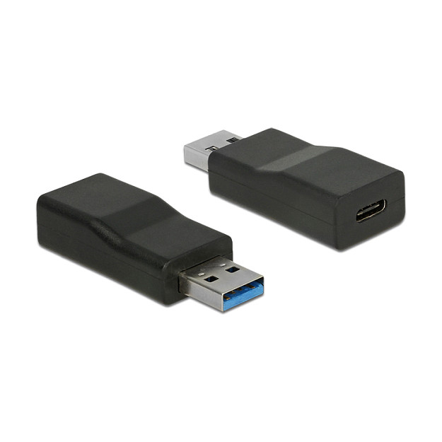 Konverter DELOCK USB-A na USB-C aktivni (10 Gbps, DP Alt Mode) 65696-0
