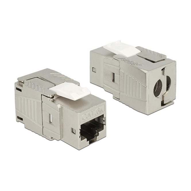 Delock Keystone Modul RJ45 utičnica Cat.6A, bez alata