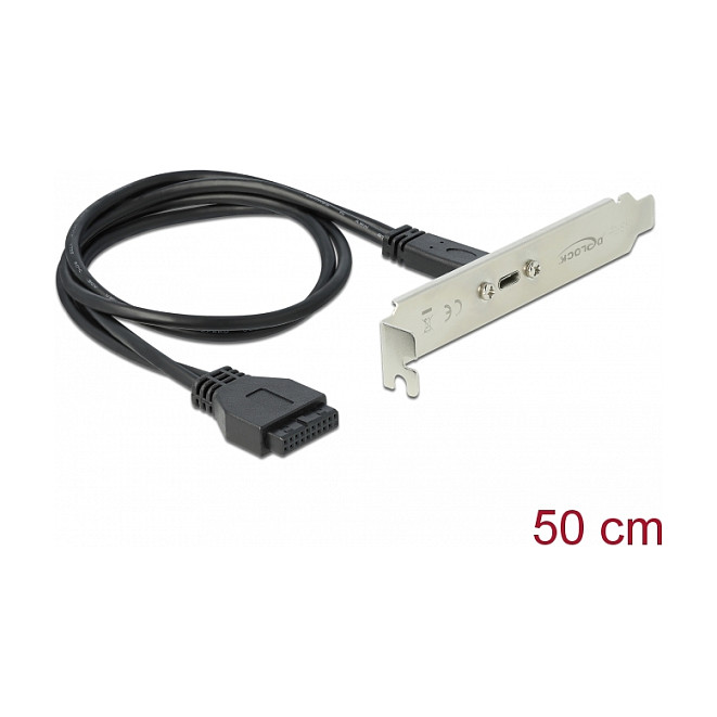 DELOCK panel za kućište s USB-C 5 Gbps portom, 89937