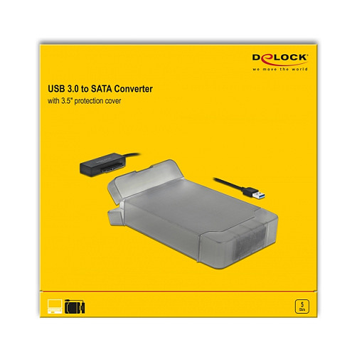 Adapter DELOCK USB 3.0 na SATA 6 Gb/s s kućištem za 3.5″ disk-6