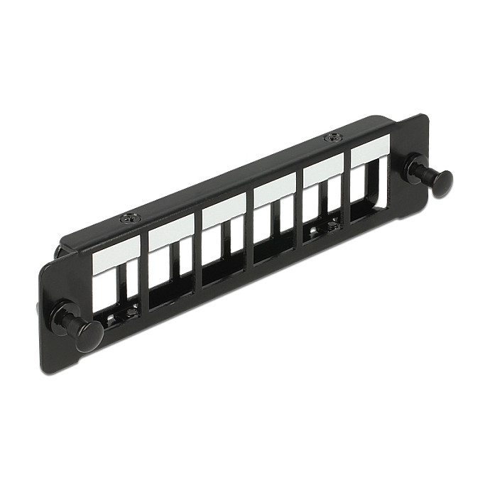 Delock Keystone Panel s 6 Portova za DIN Šinu-0