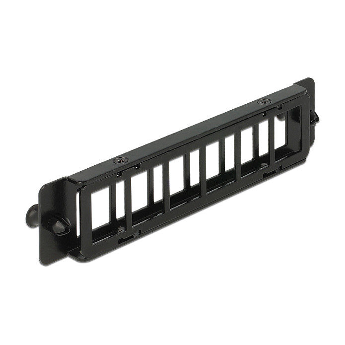 Delock Keystone Panel s 6 Portova za DIN Šinu-1